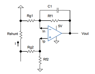 電路圖 - STMicroelectronics TSZ901高精度/高頻寬零漂移運算放大器